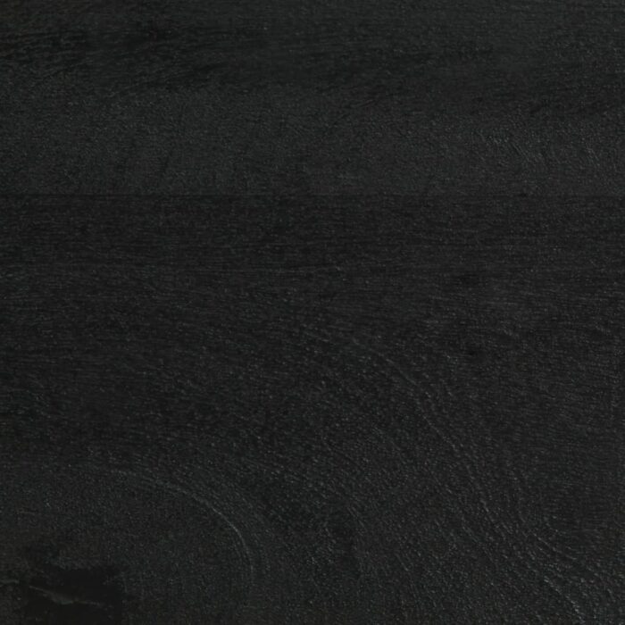 Meuble TV noir 100x33x46 cm bois d'ingénierie – Image 9
