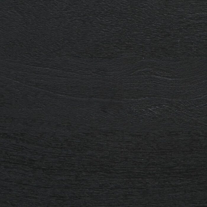 Armoire de salle de bain noir 38x33x160 cm bois massif manguier – Image 10