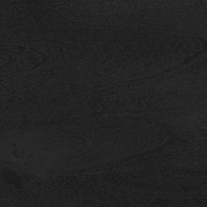 Buffet noir 60x33x75 cm bois d'ingénierie – Image 9