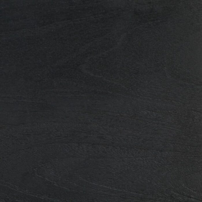 Buffet noir 40x33x110 cm bois d'ingénierie – Image 9