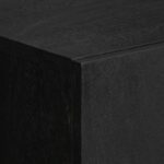 Buffet noir 60x33x100 cm bois d'ingénierie – Image 5