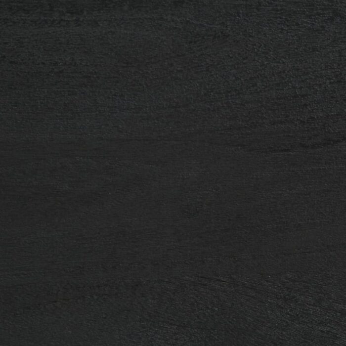 Buffet noir 60x33x100 cm bois d'ingénierie – Image 9