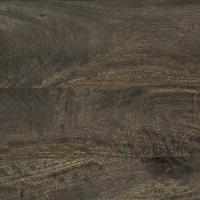 Buffet noir 60x33x75 cm bois massif de manguier – Image 9