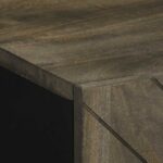 Buffet noir 60x33x75 cm bois massif de manguier – Image 5