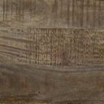 Table basse gris clair 80x50x40 cm bois de manguier massif – Image 9