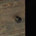 Table basse gris clair 100x54x40 cm bois massif de manguier – Image 6