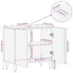 Armoire lavabo de salle de bain bois massif de manguier – Image 11