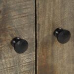 Armoire lavabo de salle de bain bois massif de manguier – Image 7