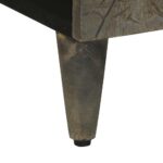 Armoire de salle de bain 38x33x58 cm bois massif de manguier – Image 7