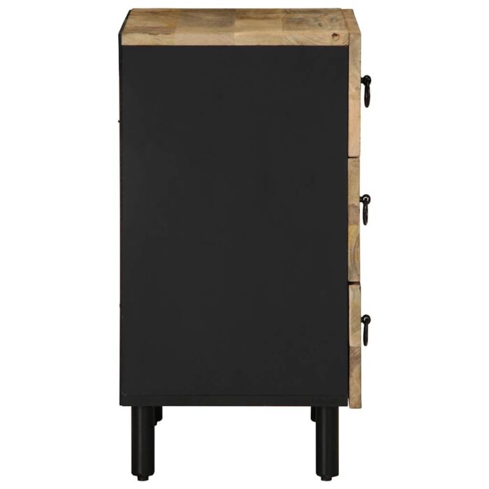 VXL8721158496362_g_en_hd_3.jpg Table de chevet noir 50x33x62 cm bois de manguier massif brut – Image 3
