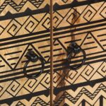 Buffet 60x33,5x75 cm bois de manguier brut massif – Image 6