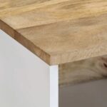 Table basse 80x50x40 cm bois de manguier massif – Image 6