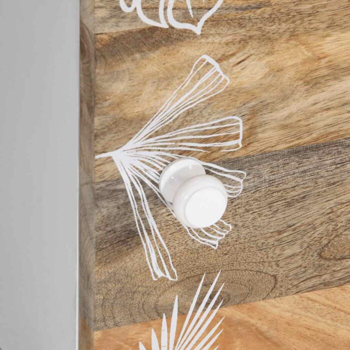 Table basse 80x50x40 cm bois de manguier massif – Image 7