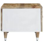 Table basse 80x50x40 cm bois de manguier massif – Image 3