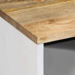 Table de chevet 50x33x60 cm bois de manguier massif – Image 5
