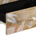 Table de chevet 50x33x60 cm bois de manguier massif – Image 6