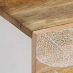 Table basse 100x54x40 cm bois de manguier massif – Image 5