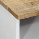 Table basse 80x54x40 cm bois de manguier massif – Image 5
