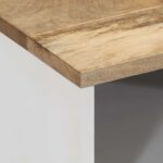 Meuble TV 80x31,5x46 cm bois massif de manguier – Image 6