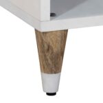 Meuble TV 80x31,5x46 cm bois massif de manguier – Image 8
