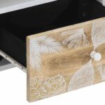Meuble TV 100x33,5x46 cm bois massif de manguier – Image 6