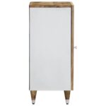 Buffet 40x33,5x75 cm bois de manguier massif – Image 3