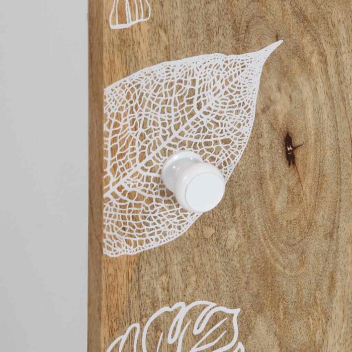 Buffet 40x33,5x75 cm bois de manguier massif – Image 7