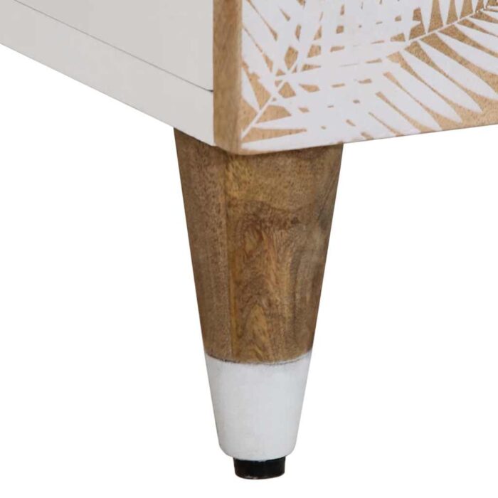 Buffet 40x33,5x75 cm bois de manguier massif – Image 8