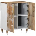 Buffet 60x33,5x75 cm bois de manguier massif – Image 2