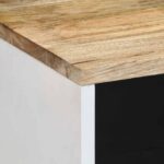 Buffet 80x33,5x75 cm bois massif de manguier – Image 6