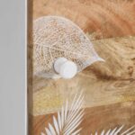 Buffet 80x33,5x75 cm bois massif de manguier – Image 7