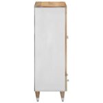 Buffet 60x33,5x100 cm bois de manguier massif – Image 3