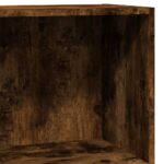 Bibliothèque chêne fumé 40x24x76 cm bois d'ingénierie – Image 5