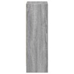 Bibliothèque sonoma gris 40x24x76 cm bois d'ingénierie – Image 3