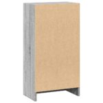 Bibliothèque sonoma gris 40x24x76 cm bois d'ingénierie – Image 4