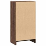 Bibliothèque chêne marron 40x24x76 cm bois d'ingénierie – Image 4