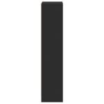 Bibliothèque noir 40x24x109 cm bois d'ingénierie – Image 3