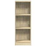 Bibliothèque chêne sonoma 40x24x109 cm bois d'ingénierie – Image 2
