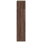 Bibliothèque chêne marron 40x24x109 cm bois d'ingénierie – Image 3
