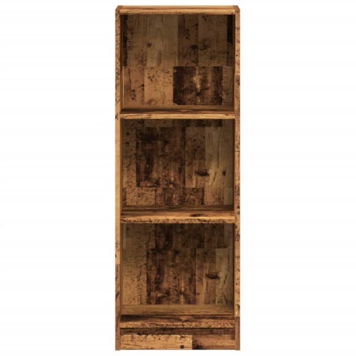 Bibliothèque vieux bois 40x24x109 cm bois d'ingénierie – Image 2