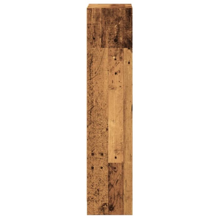 Bibliothèque vieux bois 40x24x109 cm bois d'ingénierie – Image 3