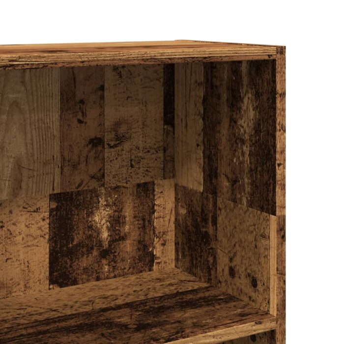 Bibliothèque vieux bois 40x24x109 cm bois d'ingénierie – Image 5