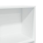 Bibliothèque blanc 40x24x143 cm bois d'ingénierie – Image 5