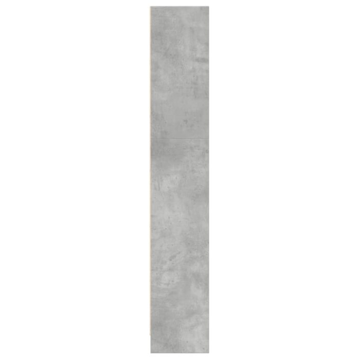 VXL8721158506962_g_en_hd_3.jpg Bibliothèque gris béton 40x24x143 cm bois d'ingénierie – Image 3