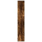 Bibliothèque chêne fumé 40x24x143 cm bois d'ingénierie – Image 3