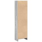 Bibliothèque sonoma gris 40x24x143 cm bois d'ingénierie – Image 4