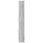 Bibliothèque sonoma gris 40x24x176 cm bois d'ingénierie – Image 3