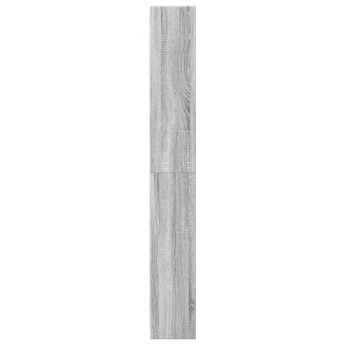 Bibliothèque sonoma gris 40x24x176 cm bois d'ingénierie – Image 3