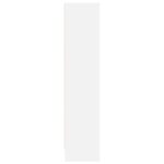 Bibliothèque blanc 60x24x109 cm bois d'ingénierie – Image 3