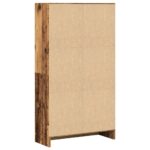 Bibliothèque vieux bois 60x24x109 cm bois d'ingénierie – Image 4